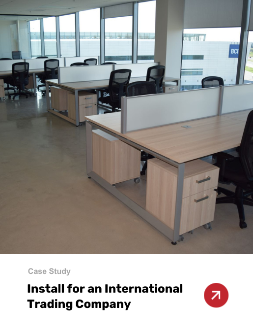 Office furniture supply and installation | Benching / Open Office Systems
