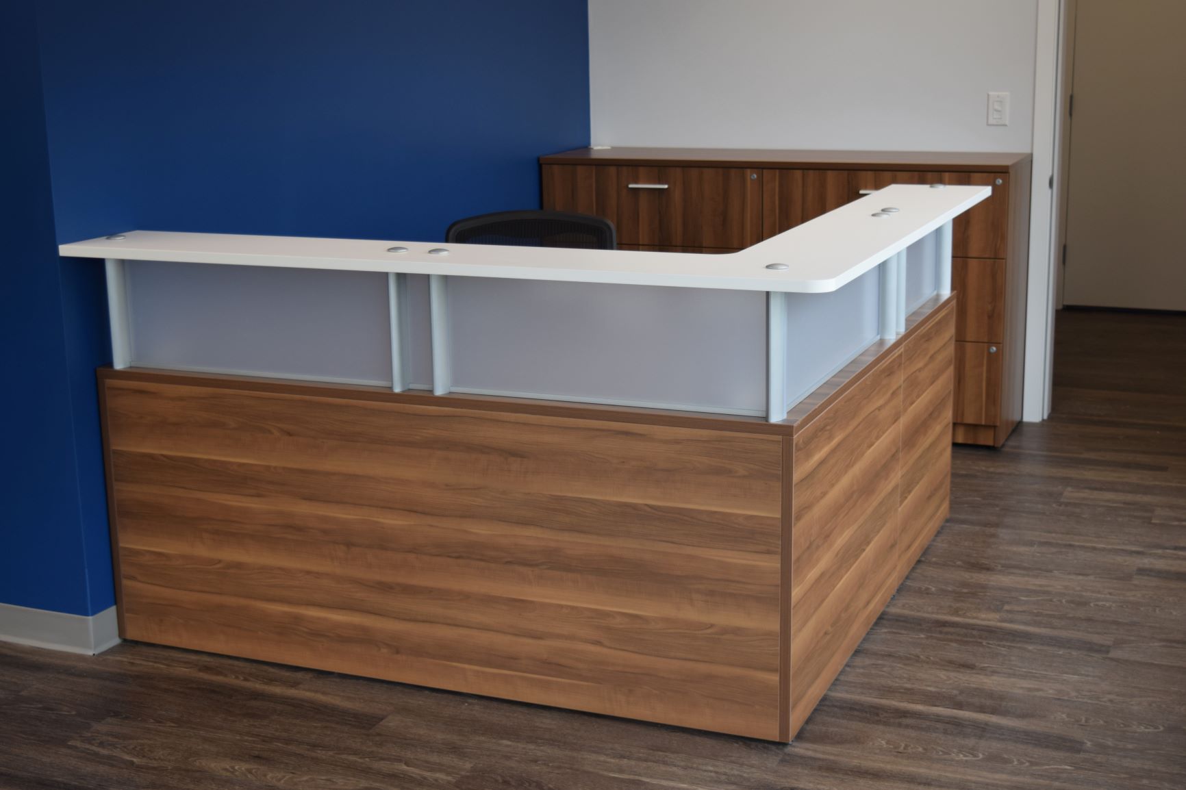 Office furniture supply and installation | Modern Reception Desks Vancouver: Design Your Perfect Welcome Area