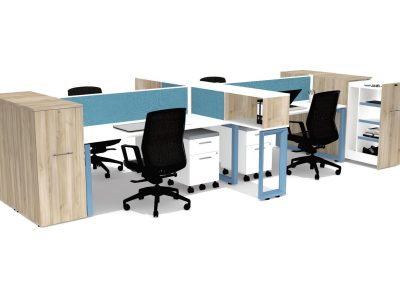 Office furniture supply and installation | Benching / Open Office Systems