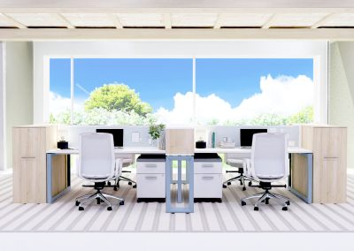 Office furniture supply and installation | Benching / Open Office Systems