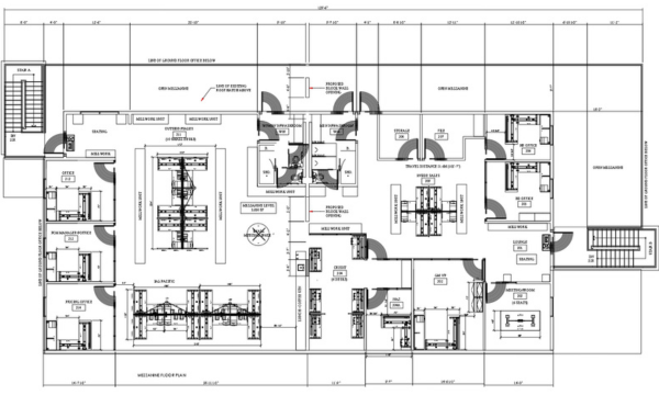 Office furniture supply and installation | Two-Floor Office Furniture Project for a Major Canadian Electrical Supplies Distributor