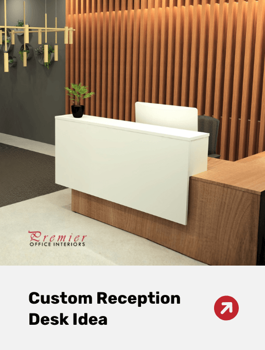 Custom Reception Desk Idea