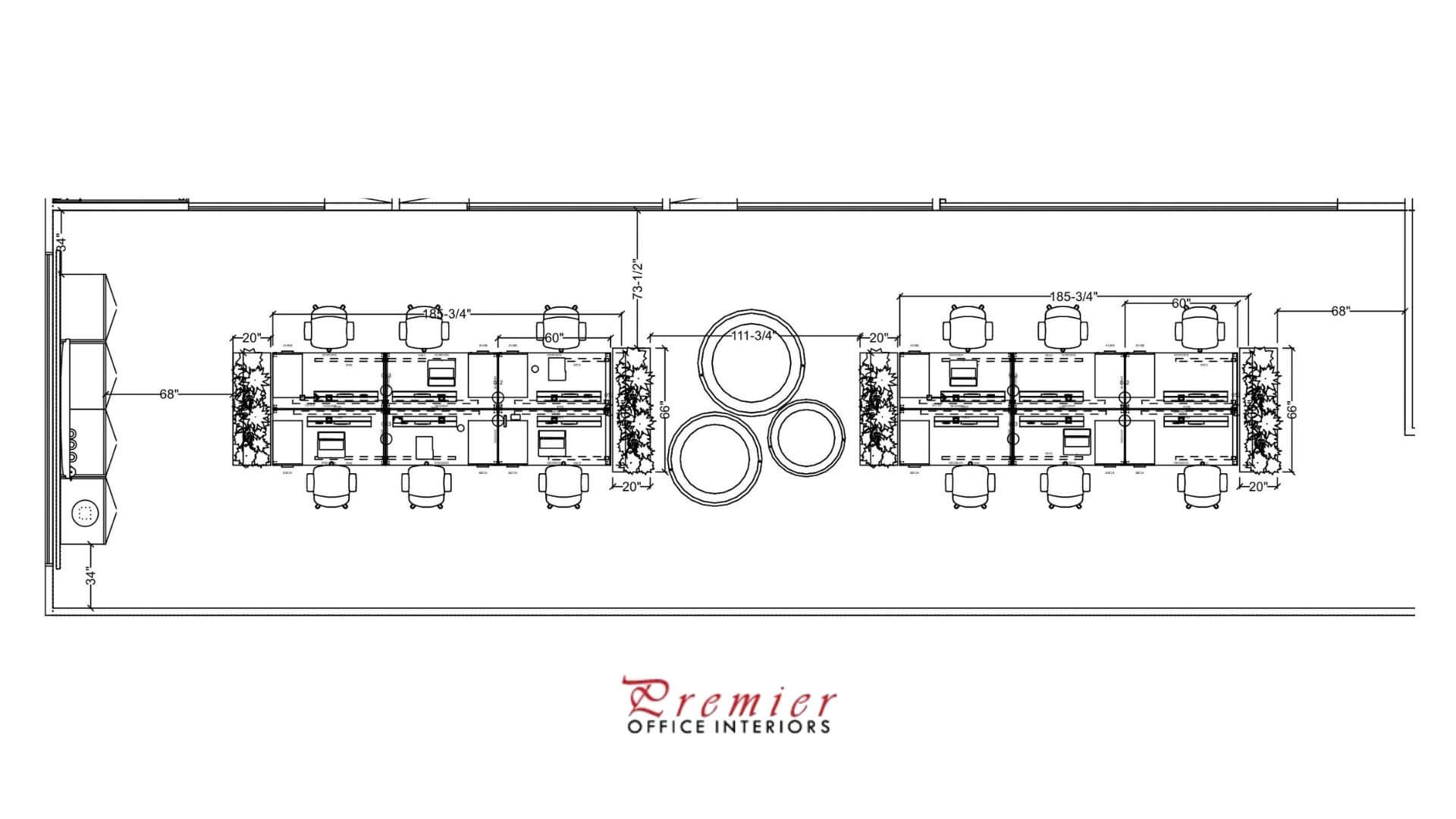 Workstation Idea Project Layout Open Office Workstation Layout Ideas for Vancouver Businesses | Office ...