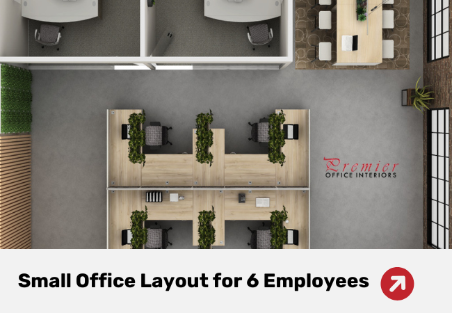 Small Office Layout for 6 Employees Small Office Layout for 6 Employees