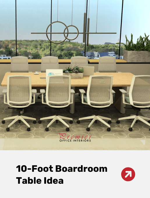 Office furniture supply and installation | 10-Foot Boardroom Table Vancouver 10-Foot Boardroom Table Idea